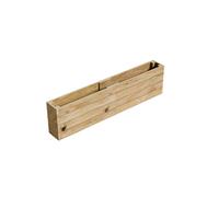Conka Garden - Wooden Raised Bed Kit - Large Garden Planters for Vegetables, Herbs, Flowers - Start Growing Plants Earlier & Better - Durable & Resistant FSC Treated Timber 30cm L x 240cm W x 60cm H