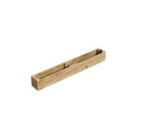 Conka Garden - Wooden Raised Bed Kit - Large Garden Planters for Vegetables, Herbs, Flowers - Start Growing Plants Earlier & Better - Durable & Resistant FSC Treated Timber 30cm H, 30cm x 240cm