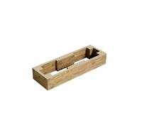 Conka Garden - Wooden Raised Bed Kit - Large Garden Planters for Vegetables, Herbs, Flowers - Start Growing Plants Earlier & Better - Durable & Resistant FSC Treated Timber 30cm L x 90cm W x 15cm H