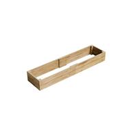 Conka Garden - Wooden Raised Bed Kit - Large Garden Planters for Vegetables, Herbs, Flowers - Start Growing Plants Earlier & Better - Durable & Resistant FSC Treated Timber 30cm H, 60cm x 240cm