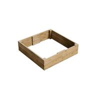 Conka Garden - Wooden Raised Bed Kit - Large Garden Planters for Vegetables, Herbs, Flowers - Start Growing Plants Earlier & Better - Durable & Resistant FSC Treated Timber 120cm L x 120cm W x 30cm H