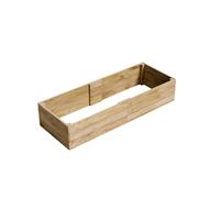 Conka Garden - Wooden Raised Bed Kit - Large Garden Planters for Vegetables, Herbs, Flowers - Start Growing Plants Earlier & Better - Durable & Resistant FSC Treated Timber 90cm L x 240cm W x 46cm H