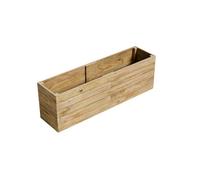 Conka Garden - Wooden Raised Bed Kit - Large Garden Planters for Vegetables, Herbs, Flowers - Start Growing Plants Earlier & Better - Durable & Resistant FSC Treated Timber 76cm H, 60cm x 240cm