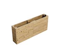 Conka Garden - Wooden Raised Bed Kit - Large Garden Planters for Vegetables, Herbs, Flowers - Start Growing Plants Earlier & Better - Durable & Resistant FSC Treated Timber 30cm L x 180cm W x 76cm H