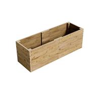 Conka Garden - Wooden Raised Bed Kit - Large Garden Planters for Vegetables, Herbs, Flowers - Start Growing Plants Earlier & Better - Durable & Resistant FSC Treated Timber 60cm L x 180cm W x 60cm H