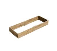 Conka Garden - Wooden Raised Bed Kit - Large Garden Planters for Vegetables, Herbs, Flowers - Start Growing Plants Earlier & Better - Durable & Resistant FSC Treated Timber 90cm L x 240cm W x 30cm H