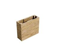 Conka Garden - Wooden Raised Bed Kit - Large Garden Planters for Vegetables, Herbs, Flowers - Start Growing Plants Earlier & Better - Durable & Resistant FSC Treated Timber 30cm L x 90cm W x 76cm H