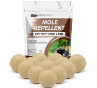 CONKAT Mole Repellent for Lawns, Gopher Repellent, Vole Repellent Outdoor, Groundhog Repellents Outdoor, Moles and Gophers Deterrent for Yard, Strengthen Style-12P
