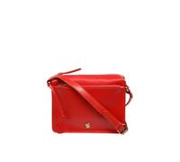 Conkca London 'aurora' Leather Cross Body Bag In Orange Orange