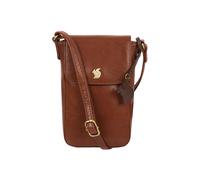 Conkca London 'buzz' Leather Small Cross Body Bag In Brown Brown