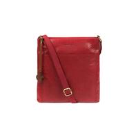 Conkca London 'dink' Leather Cross Body Bag In Red Red