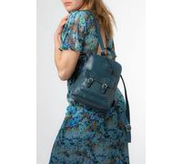 Conkca London 'kendal' Leather Backpack In Blue