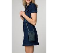 Conkca London 'leia' Leather Cross Body Phone Bag In Blue Blue