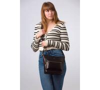 Conkca London 'liberty' Leather Shoulder Bag In Black Black One Size
