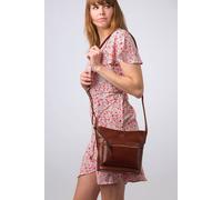 Conkca London 'liberty' Leather Shoulder Bag In Brown Brown One Size