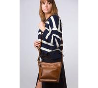 Conkca London 'liberty' Leather Shoulder Bag In Tan Tan One Size