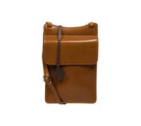 Conkca London 'milly' Leather Cross Body Phone Bag In Tan Tan