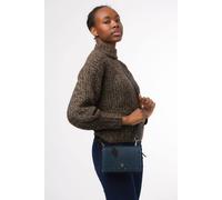 Conkca London 'nemo' Leather Cross Body Clutch Bag In Blue Blue One Size