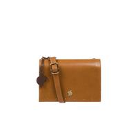 Conkca London 'nemo' Leather Cross Body Clutch Bag In Tan Tan One Size