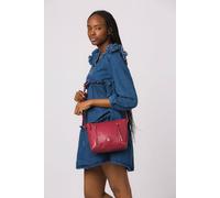 Conkca London 'pip' Leather Cross Body Bag In Cerise Cerise One Size