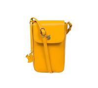 Conkca London Women's 'Buzz' Leather Small Cross Body Bag in Lemon