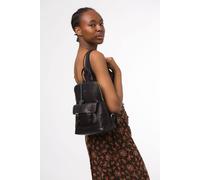 Conkca London Women's 'Kendal' Leather Backpack in Navy