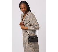 Conkca London Women's 'Little Wonder' Leather Cross Body Clutch Bag in Navy