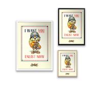 Conker I Want You Giclee Art Print - A4 - Print Only