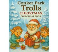 Conker Park Trolls Christmas Colouring Book