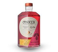 Conker Raspberry Gin | 70cl | 40% ABV | Dorset Dry Gin Slow-Infused with British Herefordshire Raspberries | Real Fruit, No Flavourings | Small Batch Copper Pot Distilled | Made in Dorset