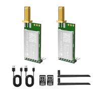 Conkmile 2.4G SX1281 Development Kit Lora Wireless uart RF Module DX-LR42-24T12D 13dbm 3.7KM High Speed Low Power FLRC 150kb/s GFSK TTL 3.3V IoT RF Module for Arduino Raspberry Pi ESP32
