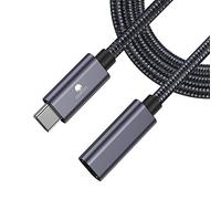 CONMDEX 0.5m USB C Extension Cable, USB 3.2 Data & Charging, 4K HD Video Output, Compatible with MacBook, Galaxy, USB C Hub