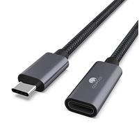 CONMDEX USB C Extension Cable USB C Male to Female USB Cable USB 3.1 Data Charging Cable 10Gbps,20V5A/100W ExtendCord for Wireless charger,Compatible with M1 Macbok Pro,Galaxy,Pixel,USB C Hub 1M
