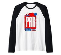 Conmebol - Paraguay Believe Big Raglan Baseball Tee