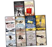 Conn Iggulden Conqueror & Emperor 10 Books Collection Pack Set (The Gods of War, Wolf of the Plains, Conqueror, Lords of the Bow, Empire of Silver, Bones of the Hills,The Field of Swords,The Blood of God)