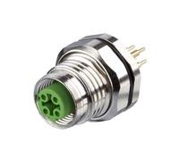 CONN JACK FMALE 4POS GOLD SOLDER