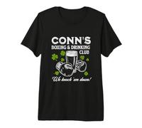 Conn’s Boxing & Drinking Club Design - Funny Irish Stout Premium T-Shirt