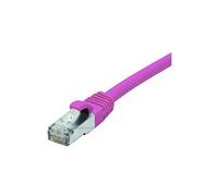 Connect 15 m Full Copper RJ45 Cat.6 F/UTP LSZH Snagless Patch Cord - Pink