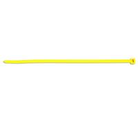 Connect 30297 Hellermann Yellow Cable Tie 200mm x 4.6mm 100pc