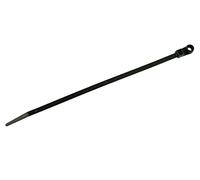 Connect 30303 Mounting Head Black Cable Tie 200mm x 4.8mm 100pc