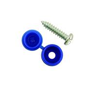 Connect 30336 Blue Number Plate Security Screw 100pc