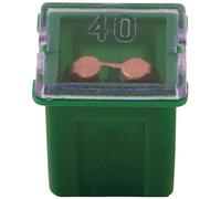 Connect 30485 J Type Auto Low Profile Fuse 40A Green 10pc