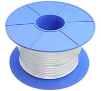 Connect 30673 White 3 Core Mains Cable 6A 50m