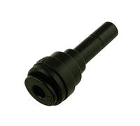 Connect 31060 Push-Fit Stem Reducer 6mm to 4mm 10pc, Black