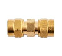 Connect 31155 Brass Straight Coupling 8mm 10pc