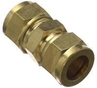 Connect 31183 Brass Straight Coupling 5/8in 5pc