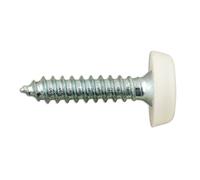 Connect 31546 Number Plate Screw White No 10 x 1 100pc
