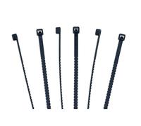 Connect 31807 Black Twist-to-Break Cable Tie 200mm x 4.6mm 50pc