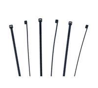 Connect 31808 Black Twist-to-Break Cable Tie 300mm x 4.6mm 50pc