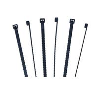 Connect 31809 Black Twist-to-Break Cable Tie 360mm x 8mm 50pc